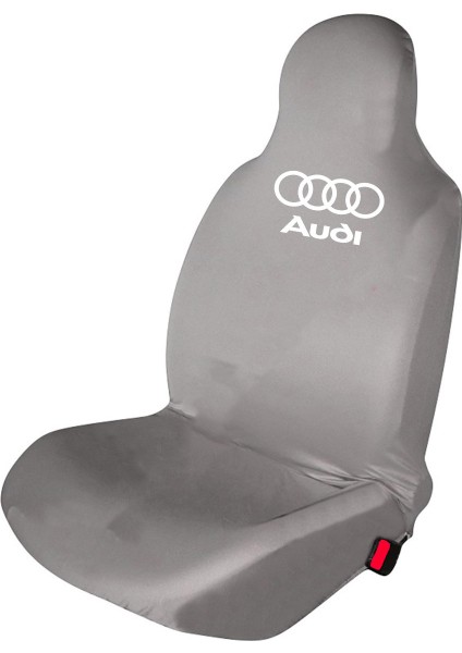 Audi Oto Koltuk Koruyucu 4 Parça Takım Set Gri