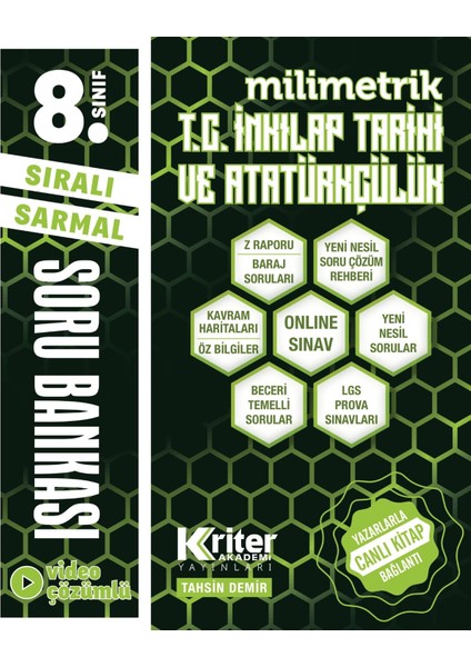 8. Sınıf Milimetrik Inkılap Tarihi Soru Bankası