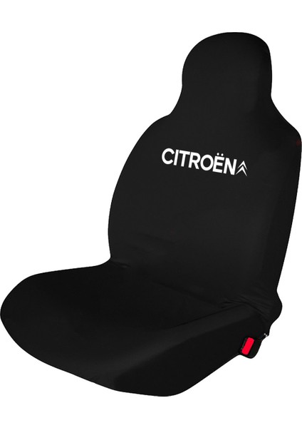 Citroen Serisi Araç Koltuk Kılıfı Tam Uyum Set Siyah