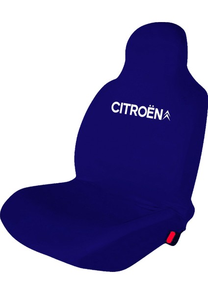 Citroen Serisi Koltuk Koruyucu Penye 4 Parça Set Lacivert