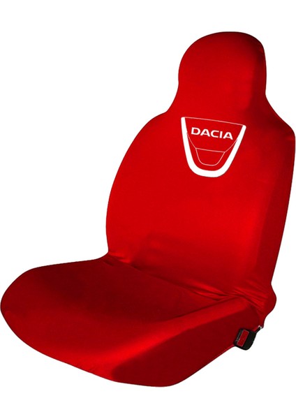 Dacia Koltuk Koruyucu Penye Tam Uyum Set Kırmızı