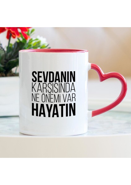 Sevda Kalpli Kupa Bardak