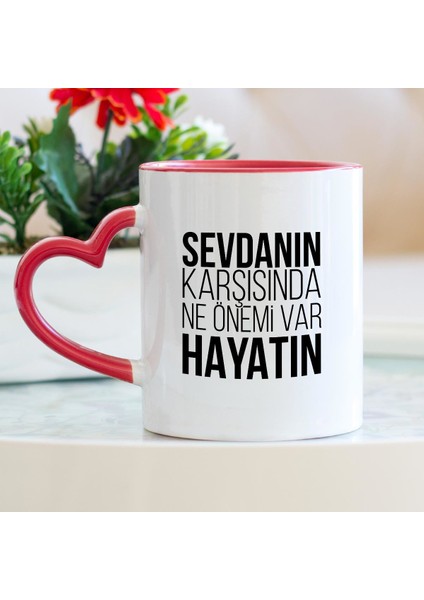 Sevda Kalpli Kupa Bardak