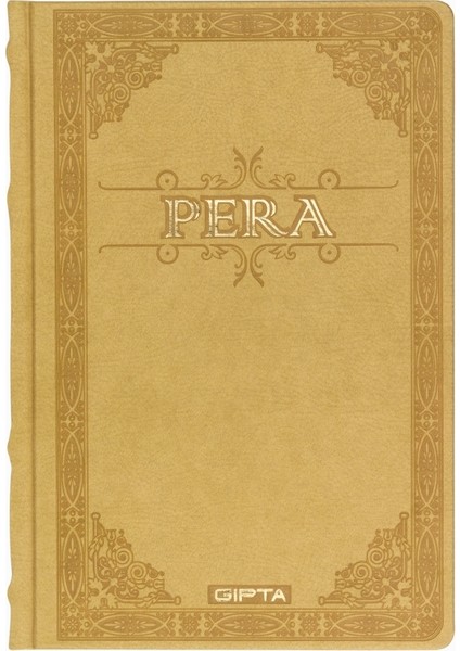 2068 Pera Deri Kapak Çizgisiz 120 Yaprak 13 x 21 cm