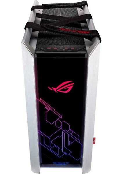 ROG Strix GX601 Helios RGB Fanlı Temperli Cam USB 3.1 ATX/EATX Oyuncu Kasası - Beyaz