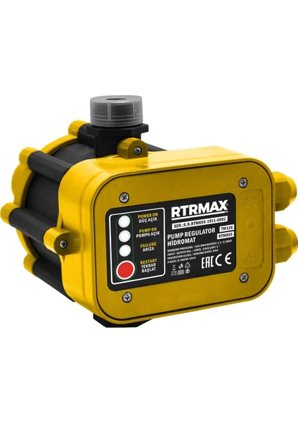 Rtrmax Rtm855 Hidromat 1.5 - 2.2 Bar