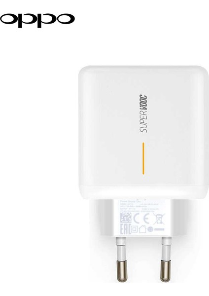 Super Vooc Şarj Cihazı R11 Adaptör + Type-C Kablo