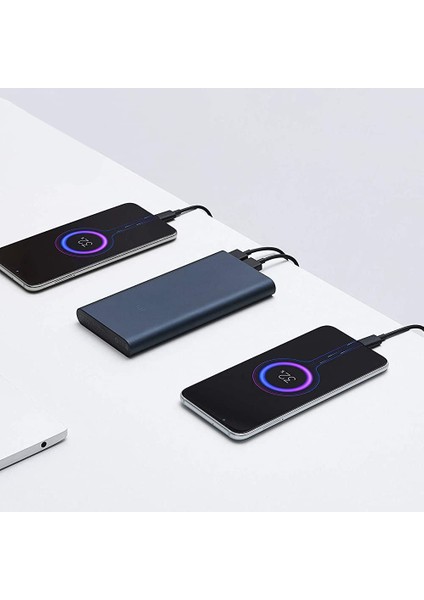 Mi 10000mAh Type-C Grişili Hızlı Şarj Destekli Taşınabilir Powerbank Siyah