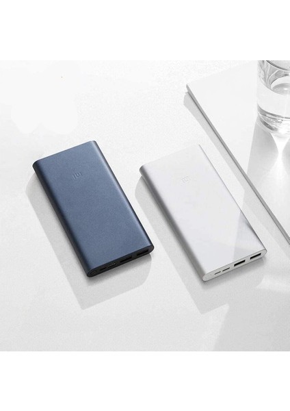 Mi 10000mAh Type-C Grişili Hızlı Şarj Destekli Taşınabilir Powerbank Siyah