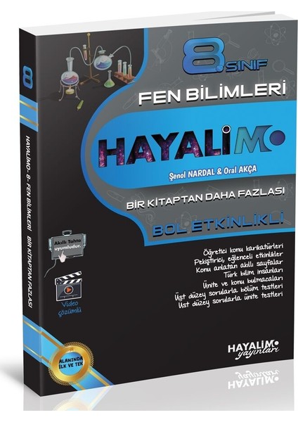 8. Sınıf Fen Bilimleri Etkinlikli Konu Anlatım - Erol Akça