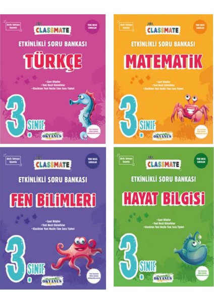 Okyanus Yayınları 3. Sınıf Tüm Dersler Seti