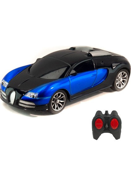 1:22 Ölçek Uzaktan Kumandalı Bugatti Veyron Mavi