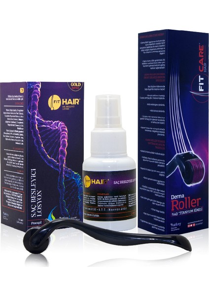 Fithair Gold Saç Losyonu Bakım Kürü + Tarak