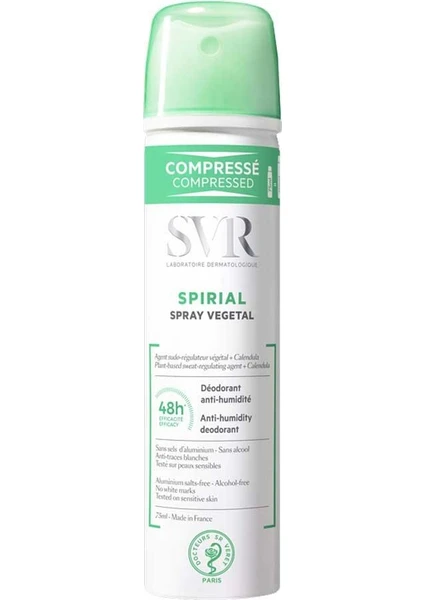 Svr Spirial Terleme Karşıtı Sprey Deodorant 75ml