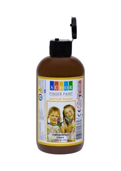 Parmak Boyası 250 ml Kahverengi