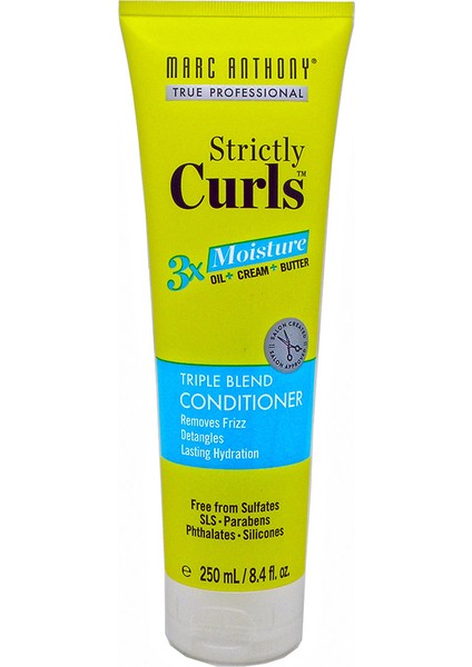 Strictly Curls 3x Nemlendirici Kıvırcık Saç Bakım Kremi 250 ml