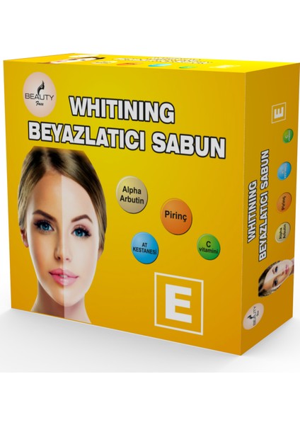 Beauty Face Beyazlaştırıcı Krem 60 ml +  Beauty Face Beyazlaştırıcı Sabun 90 gr.