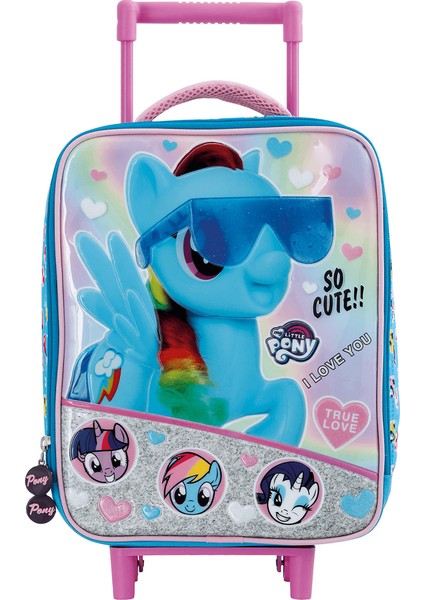 My Little Pony Kız Çocuk Box True Love Tekerlekli Anaokul Çantası 5219