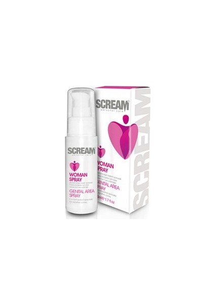 Scream Women Genital Area Spray