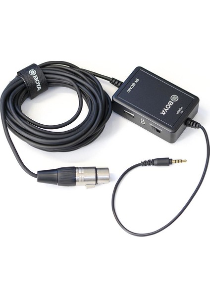 BY-BCA60 48V Phantom Mobil Xlr Mikrofon Kablo