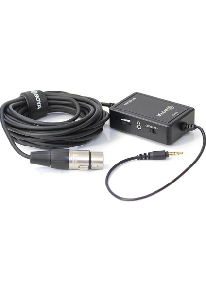 BY-BCA60 48V Phantom Mobil Xlr Mikrofon Kablo
