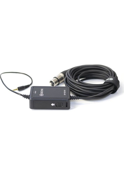 BY-BCA60 48V Phantom Mobil Xlr Mikrofon Kablo