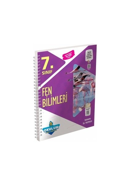 7.Sınıf Fen Bilimleri Okulum Akıllı Defter