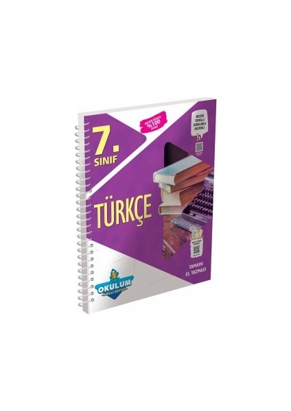 Murat Yayınları 7.Sınıf Türkçe Okulum Akıllı Defter