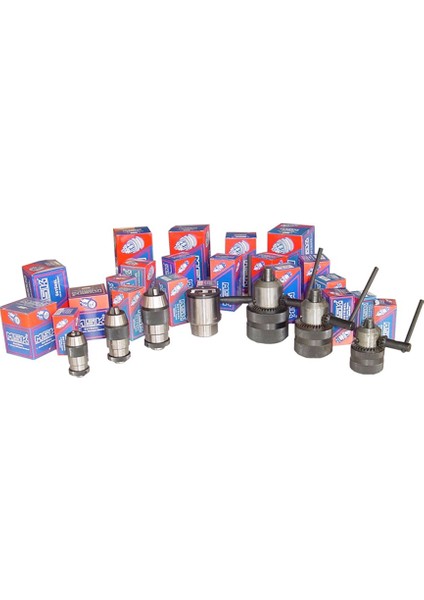 Msk 1-16 mm B-16 Anahtarlı Mandren
