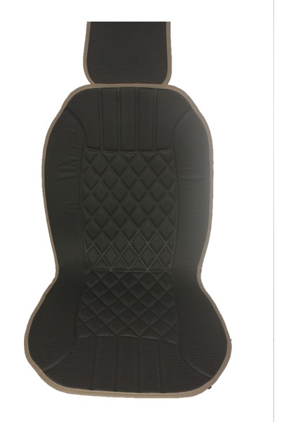 Elegance Oto Koltuk Minderi Koyu Bej 2'li