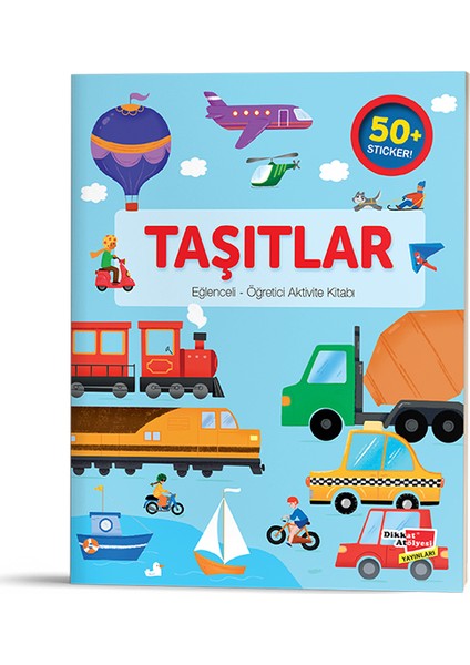 Eğlenceli Öğretici Aktivite Kitabı - Taşıtlar