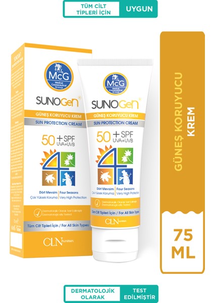 Yeni Sunogen Güneş Kremi Spf 50