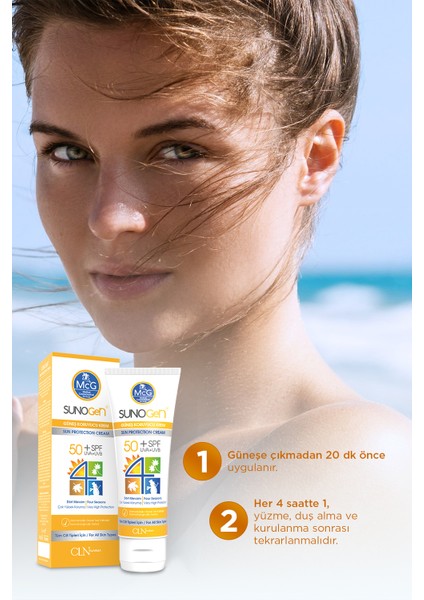 Yeni Sunogen Güneş Kremi Spf 50