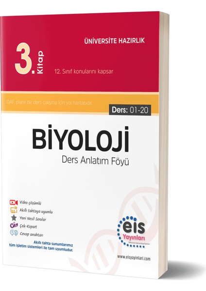 Eis Yayınları Biyoloji 3. Kitap Ders Anlatım Föyü