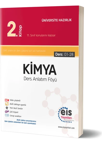 Eis Yayınları Kimya 2. Kitap Ders Anlatım Föyü