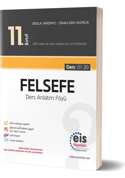 Eis Yayınları 11.Sınıf Felsefe Ders Anlatım Föyü