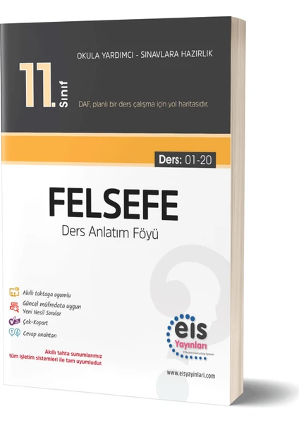 Eis Yayınları 11.Sınıf Felsefe Ders Anlatım Föyü