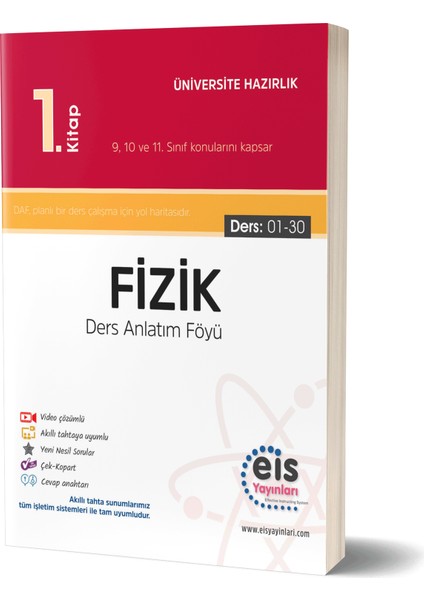 Eis Yayınları Fizik 1. Kitap Ders Anlatım Föyü