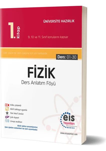 Eis Yayınları Fizik 1. Kitap Ders Anlatım Föyü