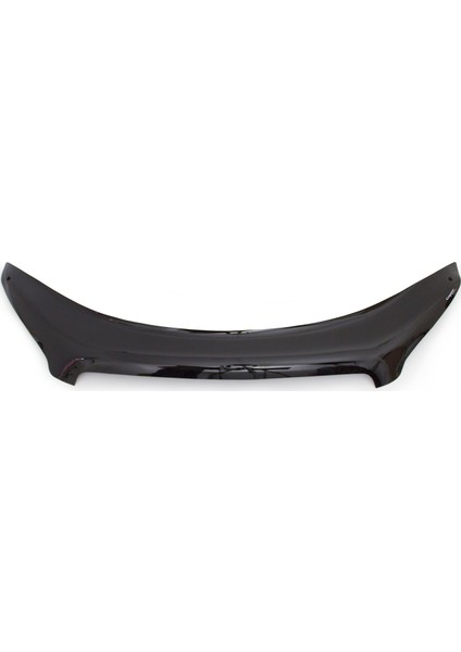 Nissan Qashqai Ön Kaput Koruyucu Rüzgarlık Deflektör Akrilik ABS 4mm Parlak Siyah 2010-2013