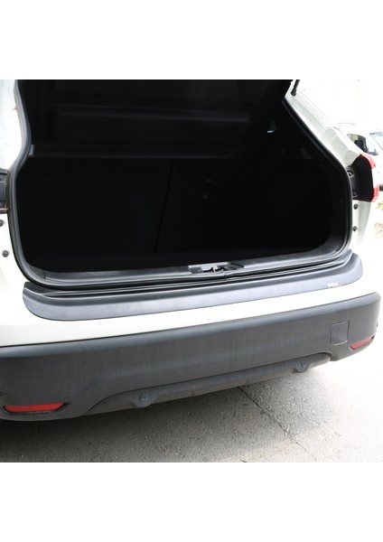 Nissan Qashqai Arka Tampon Eşiği Koruma (ABS) Mat Siyah 2014-2016