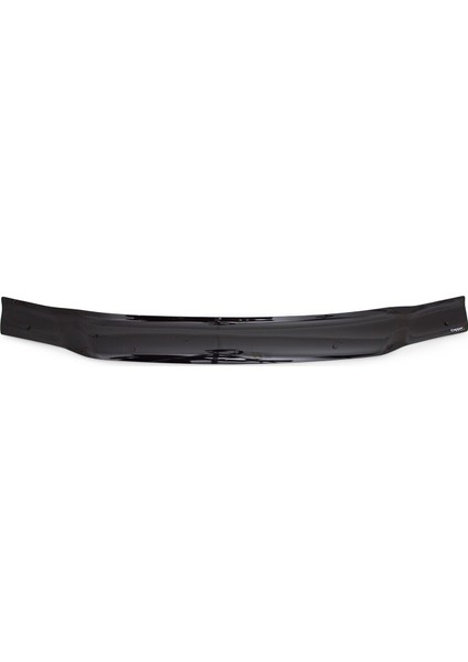 Mitsubishi L200 Ön Kaput Koruyucu Rüzgarlık Deflektör Akrilik ABS 4mm Parlak Siyah 1996-2006