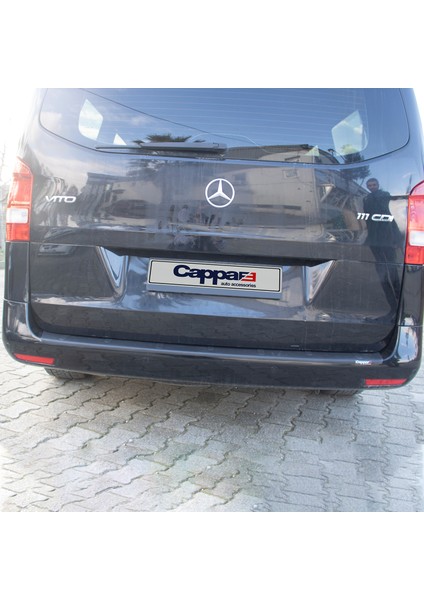 Mercedes Vito W447 Arka Tampon Eşiği Koruma (ABS) Mat Siyah 2015-2020 fırsatları