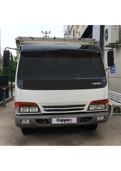 Isuzu NPR Ön Cam Güneşliği Siperlik Vizör Şapka Terek (Abs) Parlak Siyah 2007-2010