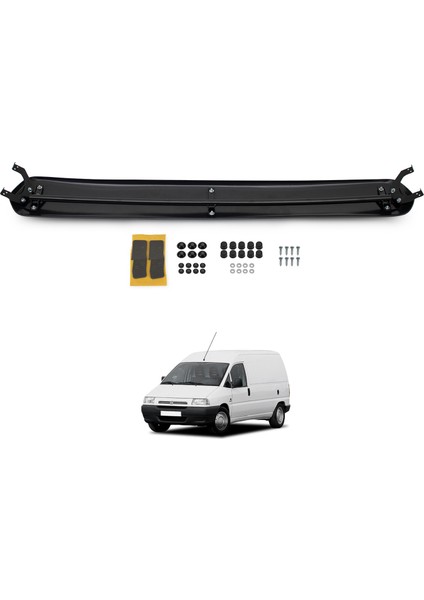 Fiat Scudo Ön Cam Güneşliği Siperlik Vizör Şapka Terek (Abs) Parlak Siyah 1996-2006