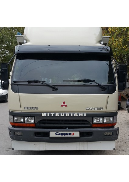 Mitsubishi Fuso Canter Ön Cam Güneşliği Siperlik Vizör Şapka Terek (Abs) Parlak Siyah 1998-2012 modelleri