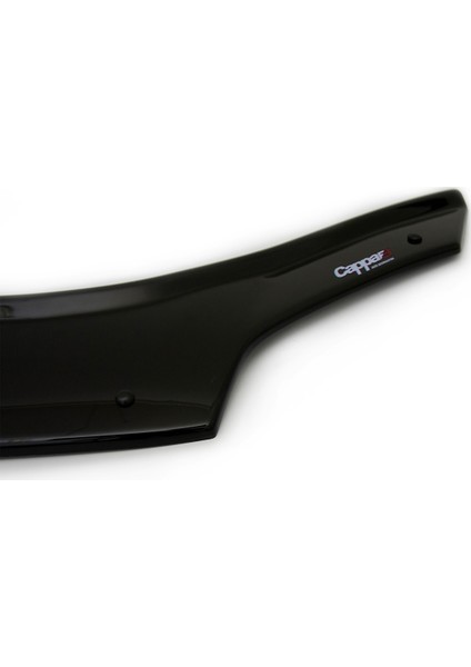 Peugeot Partner Ön Kaput Koruyucu Rüzgarlık Deflektör Akrilik ABS 4mm Parlak Siyah 2004-2008 modelleri