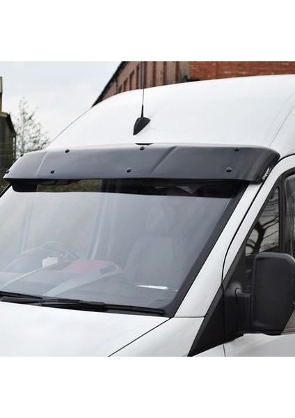 Mercedes Sprinter W906 Ön Cam Güneşliği Siperlik Vizör Şapka Terek (Abs) Parlak Siyah 2014-2018 modelleri