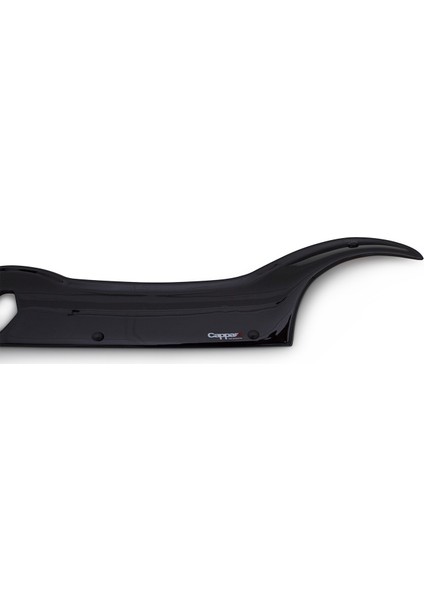 Renault Twingo Ön Kaput Koruyucu Rüzgarlık Deflektör Akrilik ABS 4mm Parlak Siyah 1993-2002