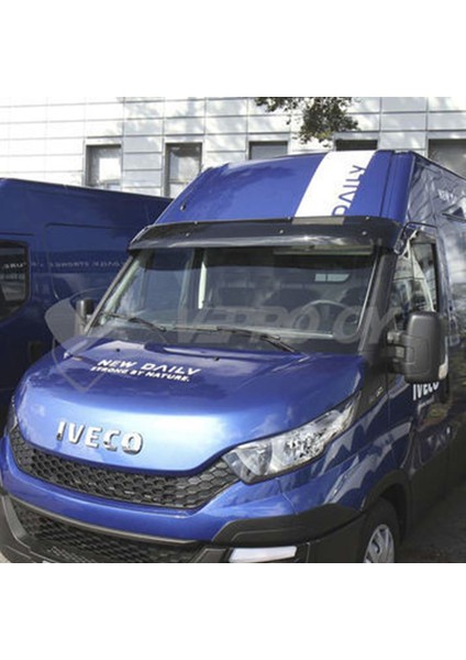 Iveco Daily Ön Cam Güneşliği Siperlik Vizör Şapka Terek (Abs) Parlak Siyah 2014 ve Sonrası